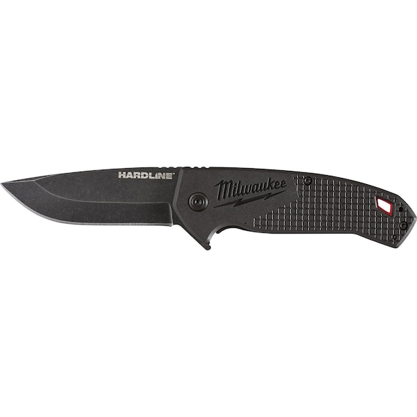 Milwaukee Tool 3 in HARDLINE Smooth Blade Pocket Knife 48-22-1994 - main
