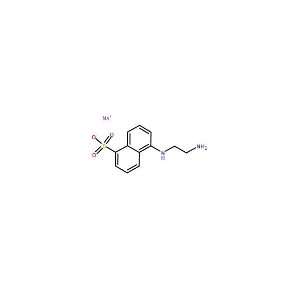Ak Scientific 5-(2-Aminoethylamino)-1-naphthalenesulfonic acid sodium salt (100mg), CAS 100900-07-0 6711AL-100mg - main