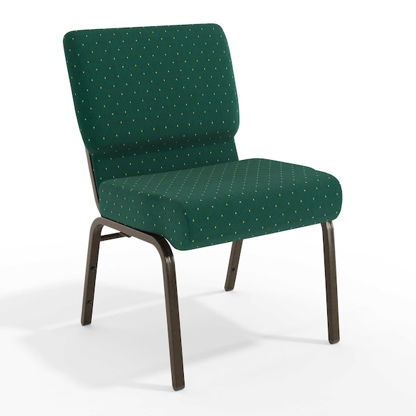 Flash Furniture Hercules Church Chair, 21-1/4 in W 25" L 33" H, Fabric Seat FD-CH0221-4-GV-S0808-GG - main