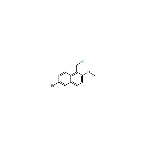 Ak Scientific 6-Bromo-1-(chloromethyl)-2-methoxynaphthalene (1g), CAS 92643-16-8 3431AF-1g - main