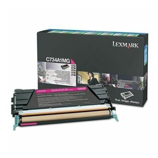Lexmark MAGENTA RETURN PROGRAM TONER CARTRIDGE FOR USE IN X748 ESTIMATE X748H1MG - main