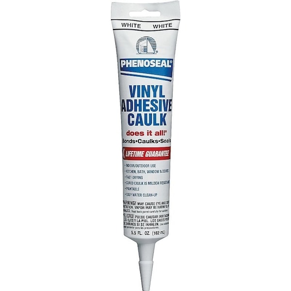 Dap Caulk Vinyl Adhesive Wht 5.5Oz 07026 - main