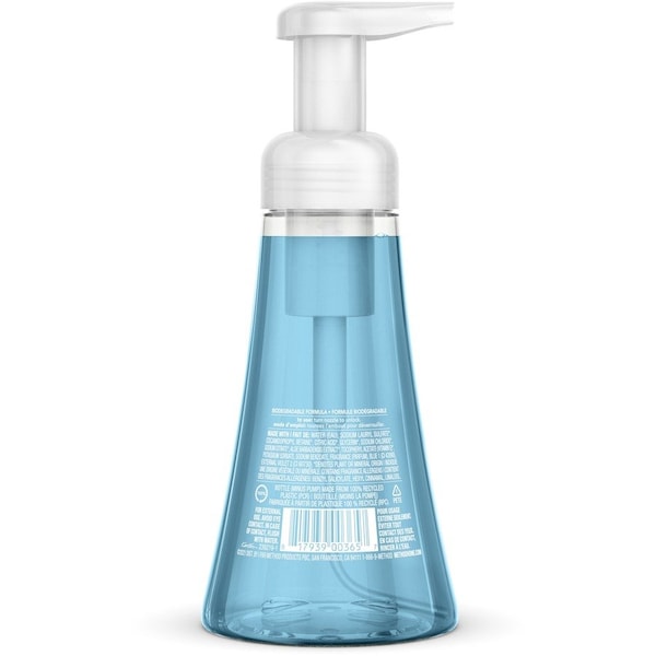 Method Foam Hand Soap, Sea Minerals, Pump Bottle 00365 - main