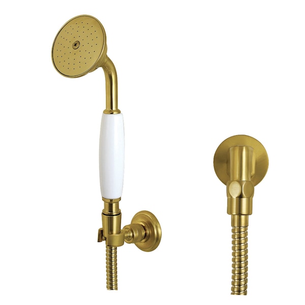 Kingston Brass Hand Shower Kit, Brushed Brass KX1057SE - main