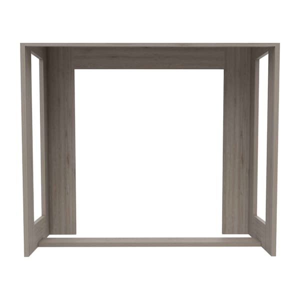 Homeroots 32" Light Gray Computer Desk 403820 - main