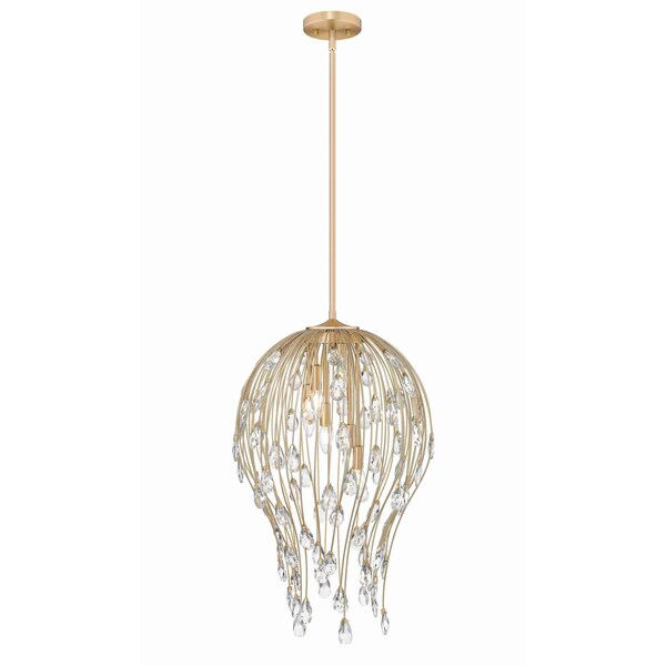 Z-Lite Gabriella Modern Gold 6 Light Pendant 1957P18-MGLD - main