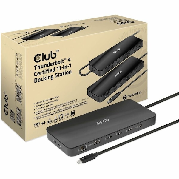 Club 3D B.V THUDERBOLT 4 CERTIFIED 11 IN 1 CSV-1581 - main