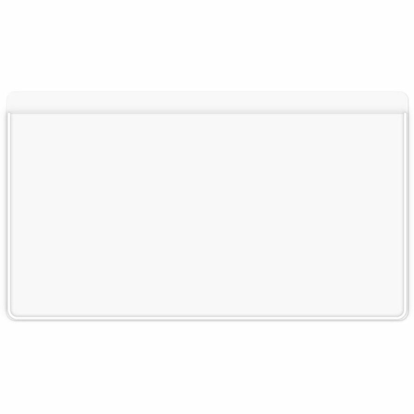 C-Line Products Peel Stick AddOn Filing Pockets, No Color, 10PK CLI70185 - main