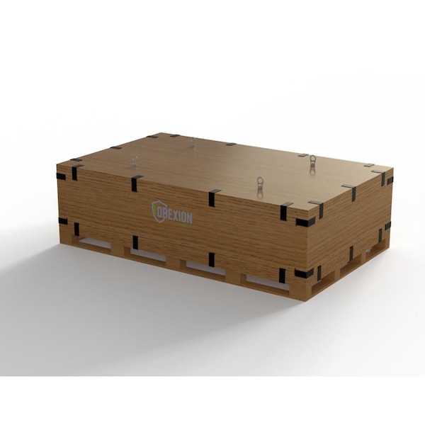 Aw360 Ready to Serve Crate for EV Batteries w/Clip-Lok Lid, 93.5 X 56.5 X 20.75 WC-UN-RTS-007.00 & WC-UN-RTS-007.01 - main