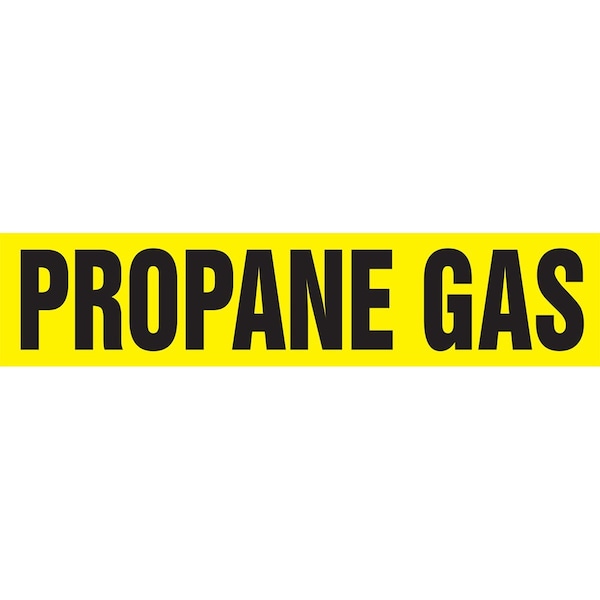 Accuform ASME ANSI PIPE MARKER PROPANE GAS RPK585SSH - main