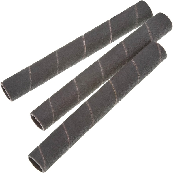 Grizzly 1/2" Dia. x 4-1/2" A/O Hard Sanding Sleeve, 100 Grit, 3PK H5432 - main