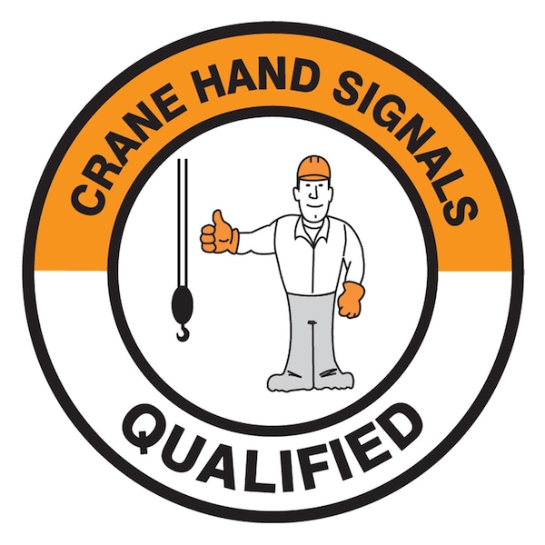 Accuform Hard Hat Sticker LHTL343 - main
