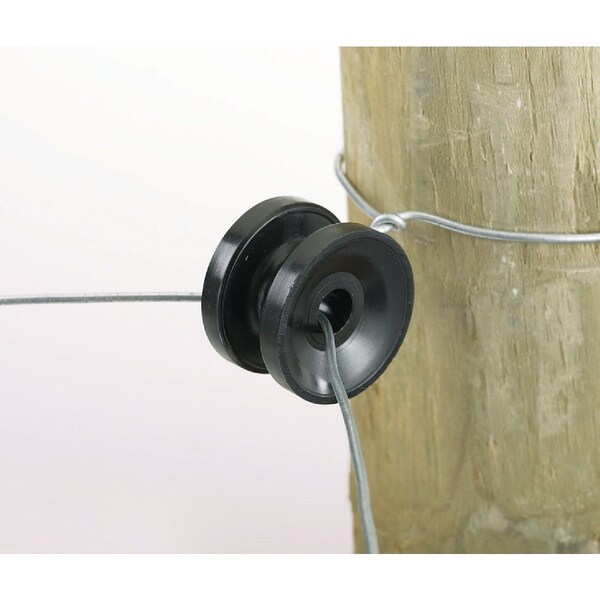 Dare Products Corner & End Black Polymer Electric Fence Insulator, 10PK 1752-10 - main