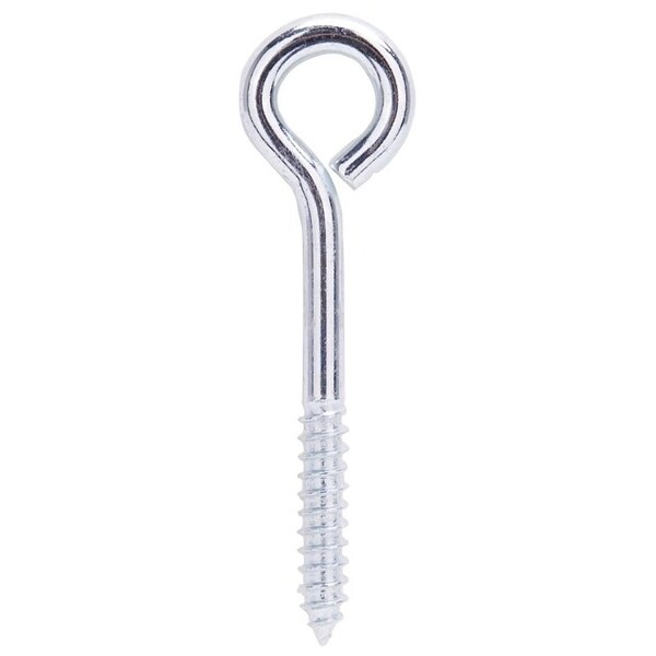 Prosource Lag Screw Eye, 7.8 mm Thread, Screw Thread, 1-1/2 in L Thread, 1-1/16 in Dia Eye, 209 lb Working Load LR249 - main