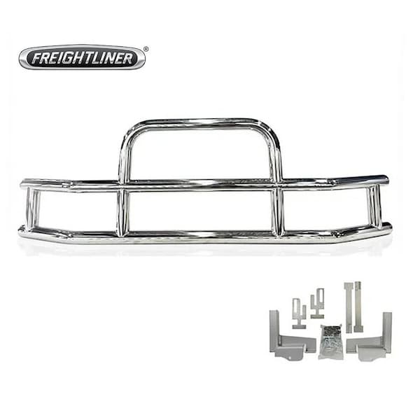 Mytee Products Small Model Deer Grille Guard for Freightliner Cascadia 2008-2017 w/ Brackets DG-S-BRK-FL17 - main