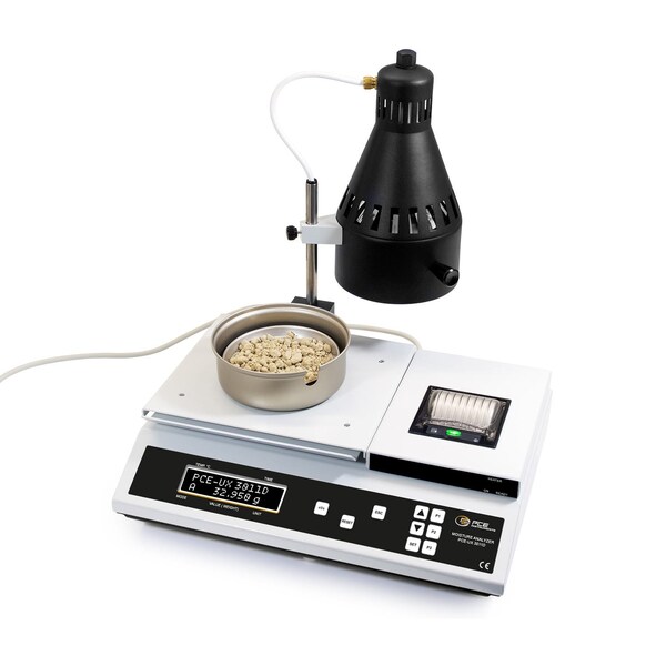 Pce Instruments Moisture balance, 0.001 g/220 g with 104-356 deg. F drying and USB/RS-232 PCE-UX 3011D - main