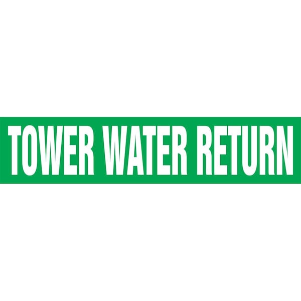 Accuform ASME ANSI PIPE MARKER TOWER WATER RPK707STB - main