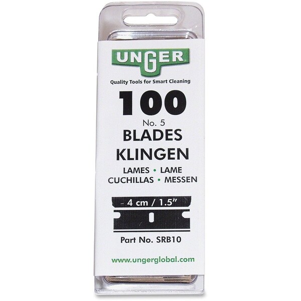 Unger Replacement Blade, 1-1/2 In. L, PK100 SRB10 - main