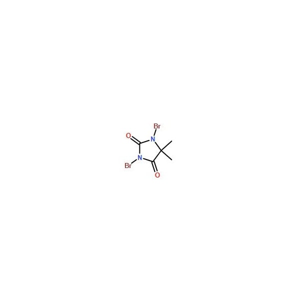 Ak Scientific 1, 3-Dibromo-5, 5-dimethylhydantoin (25g), CAS 77-48-5 K874-25g - main