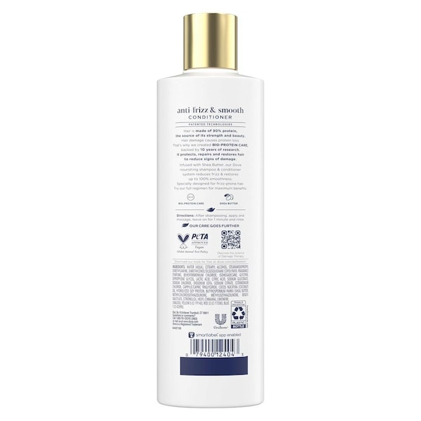 Dove Damage Therapy Anti-Frizz and Smooth Conditioner, 12 Fluid Ounce, 6PK 64352123 - main