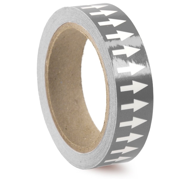 Accuform DIRECTIONAL FLOW ARROW TAPES 1 in x RAW451WTGY - main