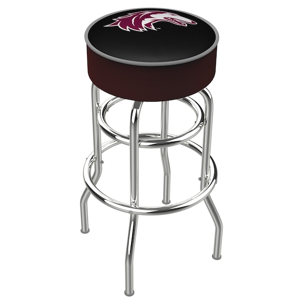 Holland Bar Stool Co 25" Southern Illinois Cushion Seat, 2-Ring Chrome Swivel Bar Stool L7C125SouIll - main