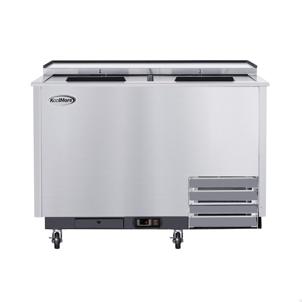 Koolmore 50 in. Commercial Glass Froster in Stainless Steel, ETL Listed, 14 cu. ft. KM-GF50-SS KM-GF50-SS - main