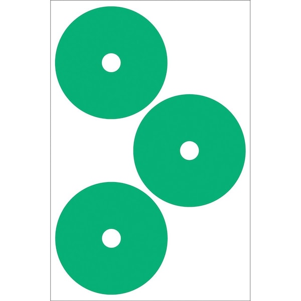 Accuform GAUGE MARKING DECALS 4 12 in COLOR GML112GN - main