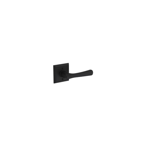 Baldwin Residential Door Levers Half Dummy Right Hand Satin Black HDWYNCHR190 - main