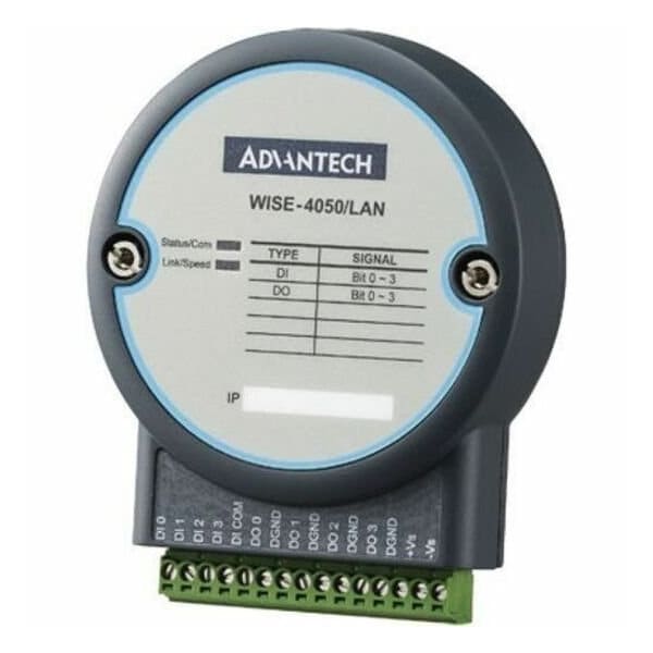 Advantech 4-ch DI and 4-ch DO IoT Ethernet I/O Module WISE-4050LAN-B - main