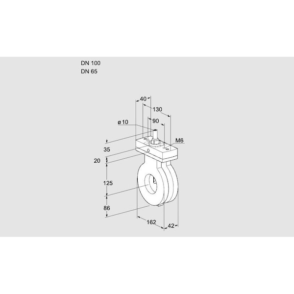Honeywell Kromschroder BVA100/65Z05F KS88301608 - main