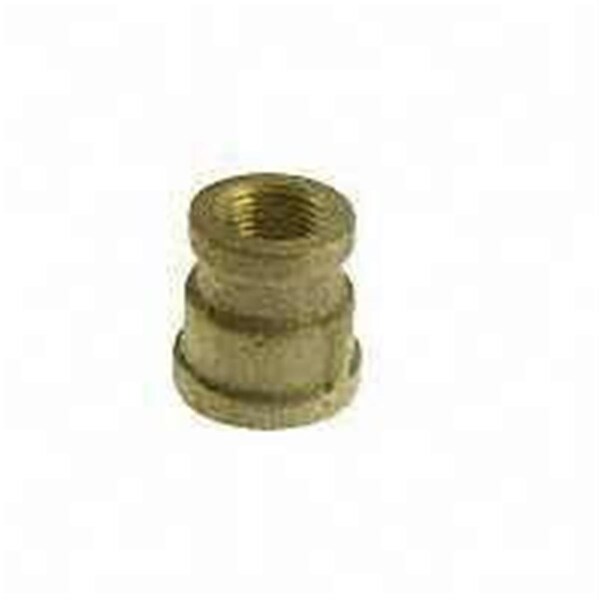 Anderson Metals 7381191208 Brass Reducing Coupling .75 x .50 In. 3441169 - main