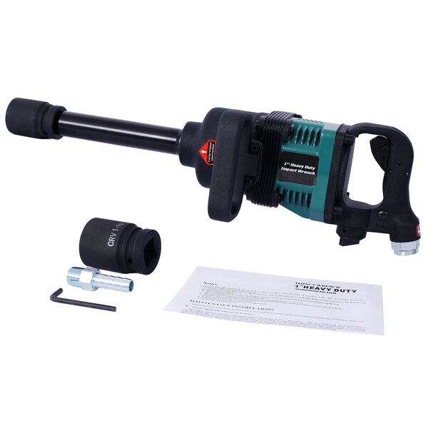 Edendirect Heavy-Duty 1 Inch Air Impact Wrench Gun with 38mm & 41mm Sockets ED-W465115135 - main