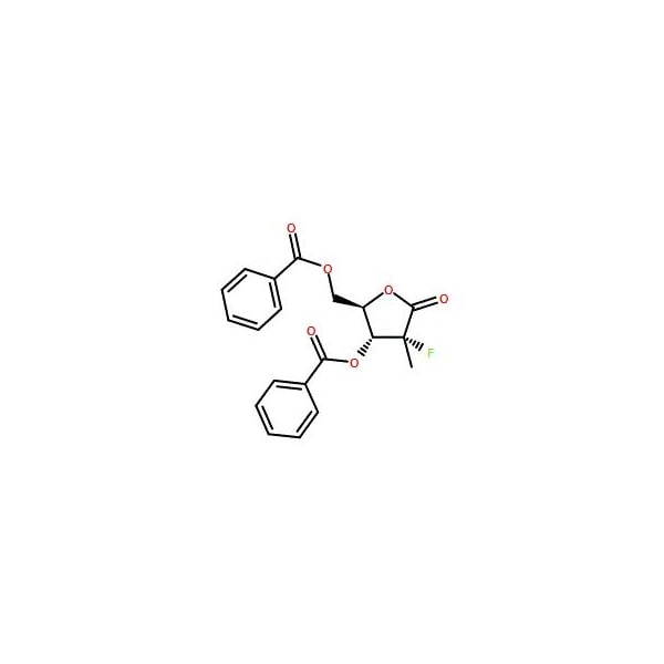 Ak Scientific ((2R, 3R, 4R)-3-(Benzoyloxy)-4-fluoro-4-methyl-5-oxotetrahydrofuran-2-yl)methyl benzoate (500g), CAS Y3123-500g - main