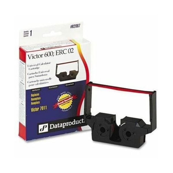 Dataproducts Ink Ribbon for Calculators, Red/Black R2087 - main