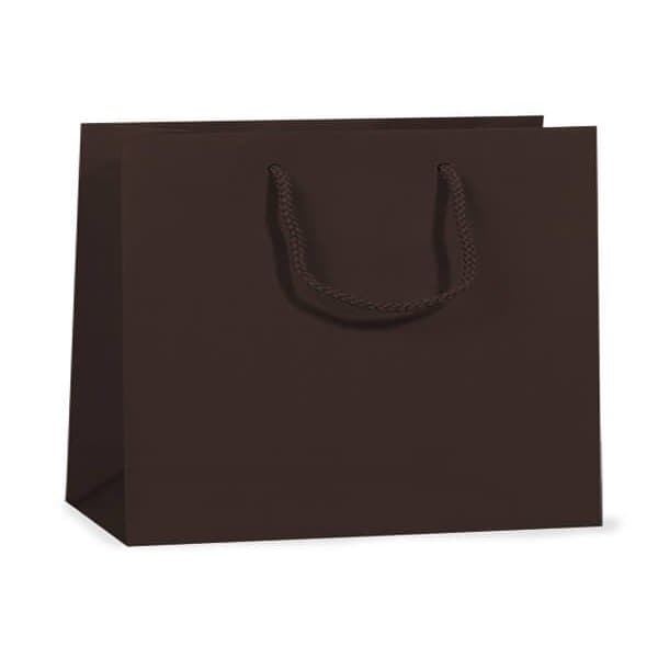 Nashville Wraps Chocolate Matte Gift Bags, Medium 13x5x10, 10PK MTMMCH - main