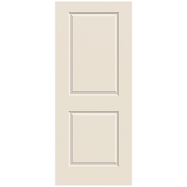 Codel Doors 30" x 80" Primed 2-Panel Carrera Molded Hollow Core Slab Door 2668MHCCAR - main