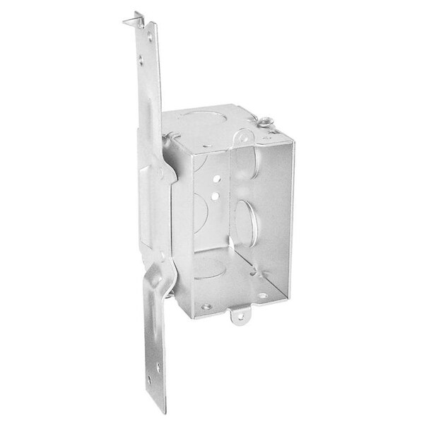 Southwire New and Old Work 12.5 cu in Rectangle Galvanized Steel Switch Box Silver G601-F-UPC - main