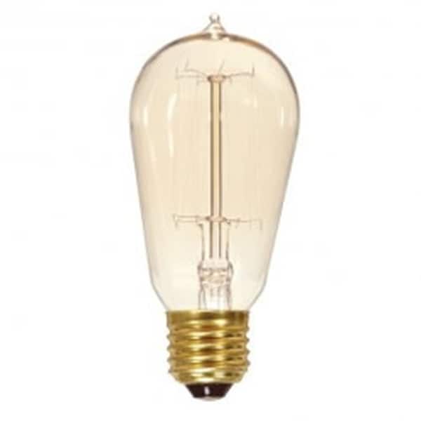 Ilc Replacement Decorative Bulb, 40W, 120V, A19, medium SATCO S2413 - main