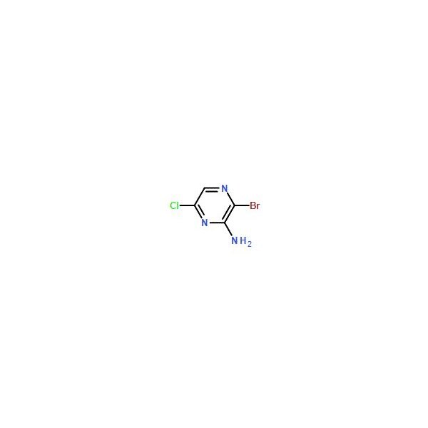 Ak Scientific 2-Amino-3-bromo-6-chloropyrazine (5g), CAS 212779-21-0 Z4405-5g - main