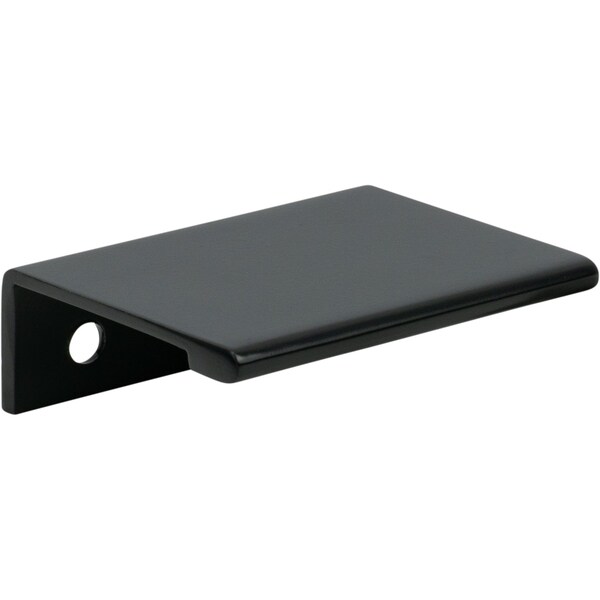 Designperfect 1-1/4'' Center-to-Center Tab Pull, Matte/Flat Black DPA-F421BLK - main