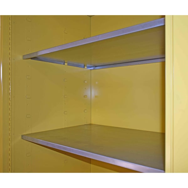 Securall SafetyCabinetShelf, Gray, StainlessSteel s1-ss-05 - main