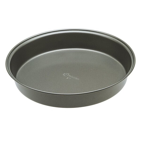 Ecolution BakeIns Cake Pan, Round, 9 in Dia, Carbon Steel, Non-Stick: Yes, Dishwasher Safe: Yes EIGY-3423 - main