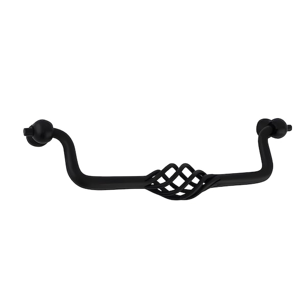 Brixwell Birdcage Cabinet Pull For Kitchen And Cabinets Hardware Flat Black BXB42391FB - main