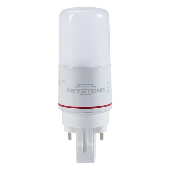 Keystone 7W 2-Pin Compact LED Lamp, Omni-Directional Type, 120-277V Input, G24d Base, 5000K KT-LED82P-O-850-D - main