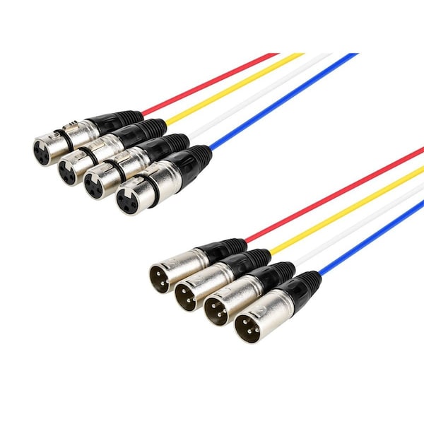 Monoprice Xlr Male Toxlr Female Snake Cable, 10 ft. 8765 - main