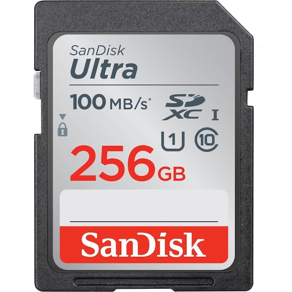 Nextgen 256GB Ultra SDHC Memory Card C10, U1, UHS 100MB-s NE3287058 - main
