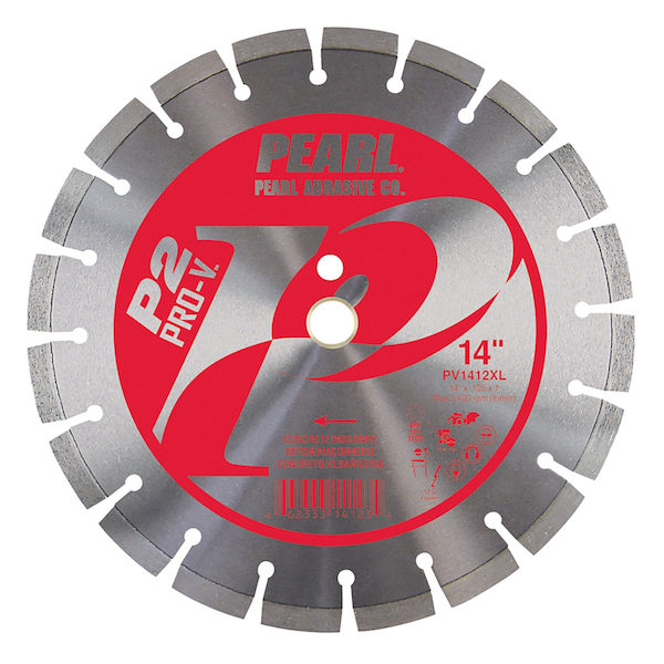 Pearl P2 Pro-V Segmented Blade 14 in. x .125 x 20mm PV1412XL2 - main