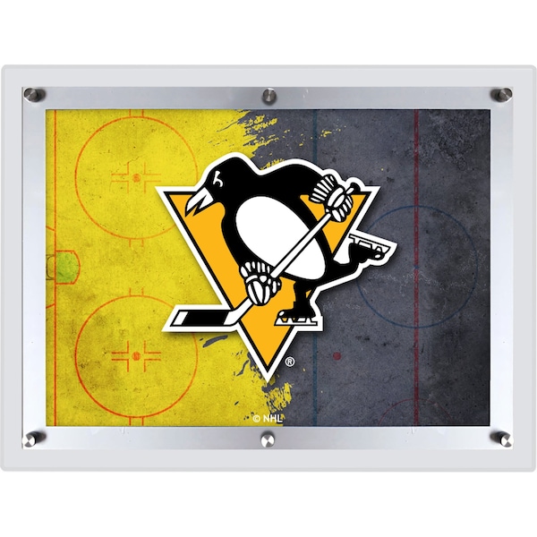 Holland Bar Stool Co Pittsburgh Penguins 32 in. x 23.5 in. Backlit LED Sign by Company LBLedA - main