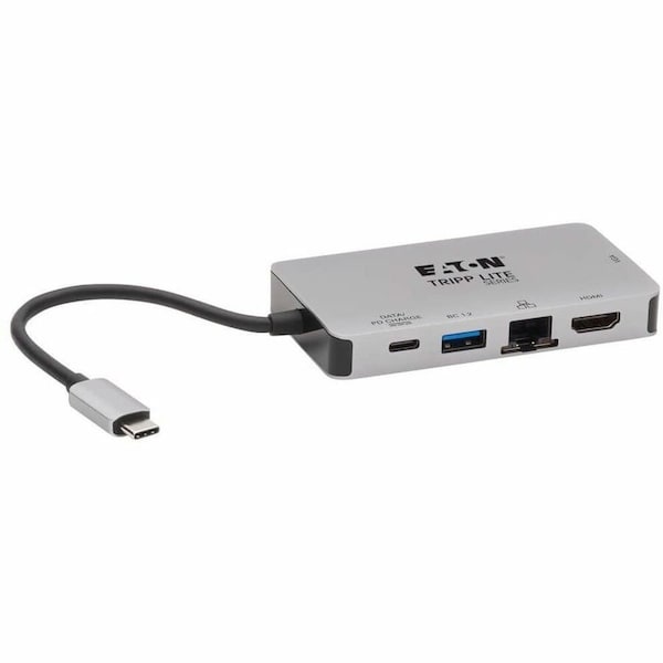 Tripp Lite USB C DOCKING STATION USB HDMI VGA GBE U442-DOCK6-GY - main